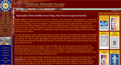 Desktop Screenshot of prayerflags.com